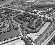 881176 Luchtfoto van het Fort De Bilt (officieel Fort op de Biltstraat) te Utrecht, vanuit het noorden, met de ...